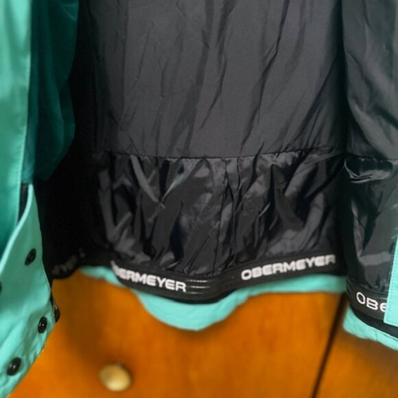 Obermeyer aqua/turquoise ski jacket, new without tags - Picture 6 of 8